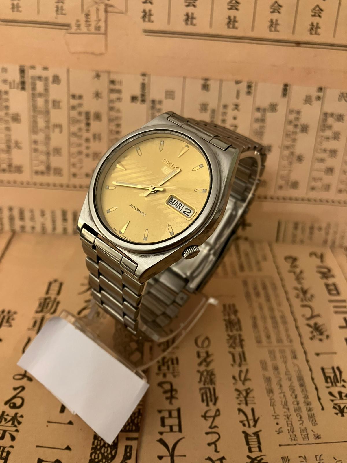 Seiko 5 - 7s26 Gold (SKXT13) (2001)