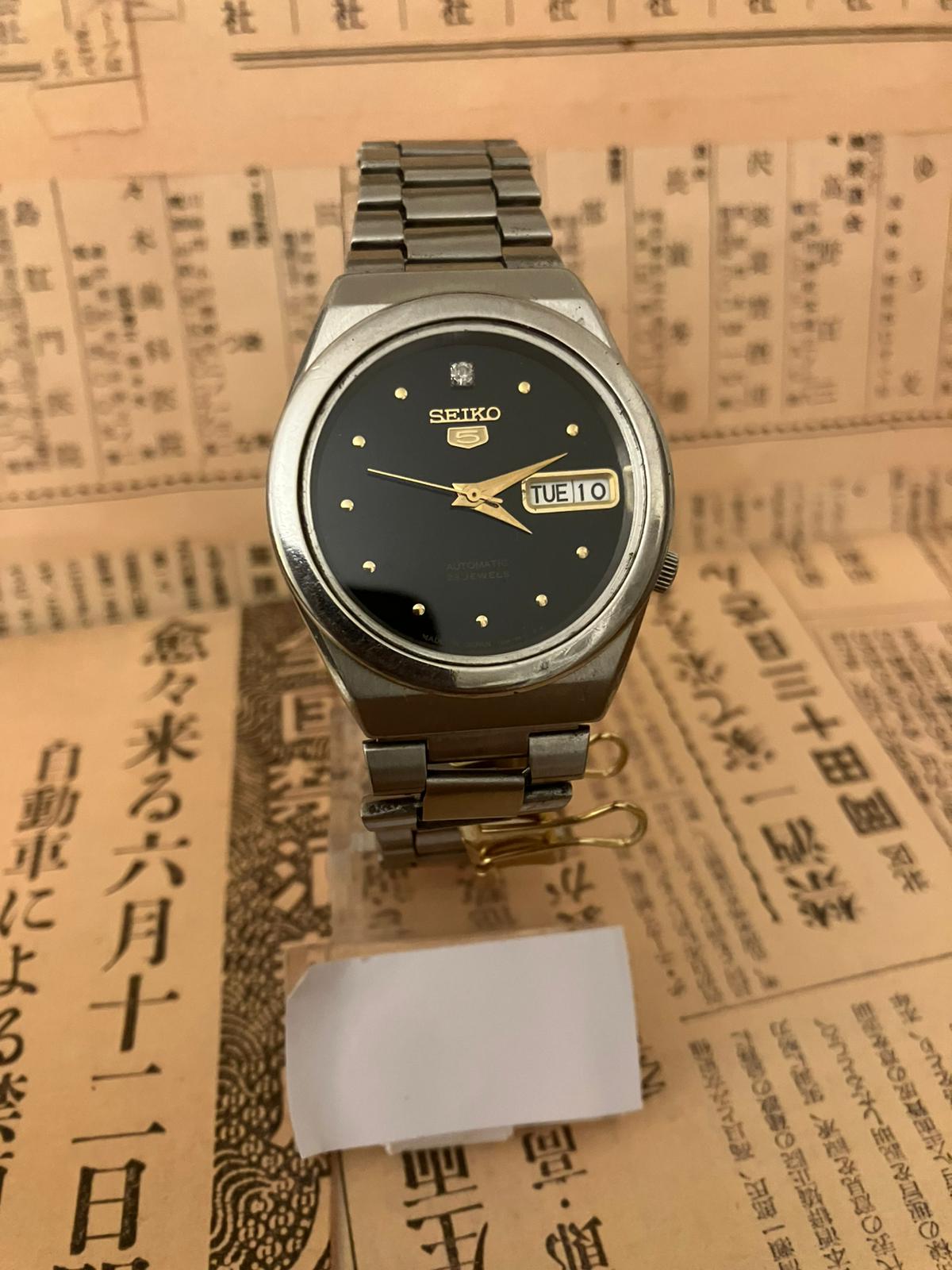 Seiko 5 - 7s36 Black (SKZ577)