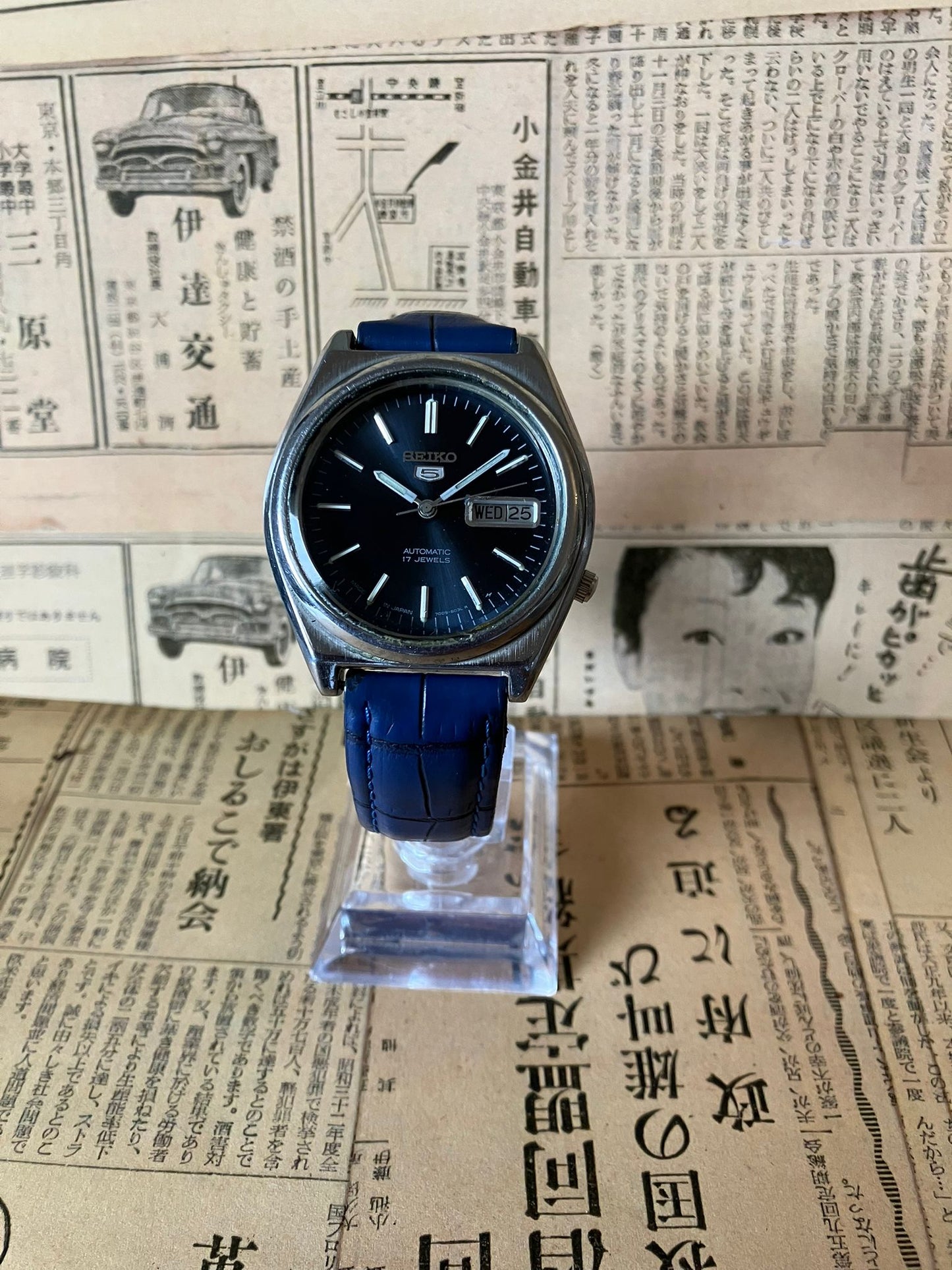 Seiko 5 - 7009 Blue (1991)