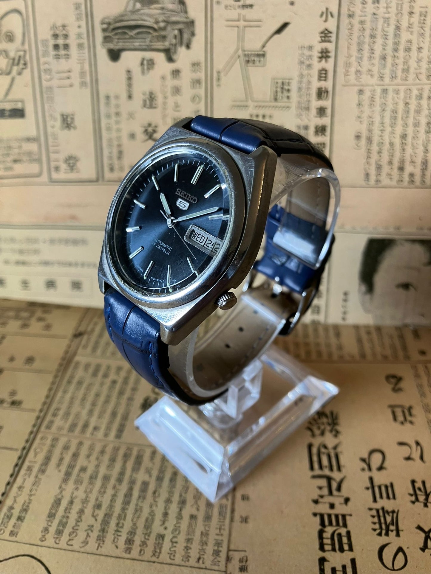 Seiko 5 - 7009 Blue (1991)