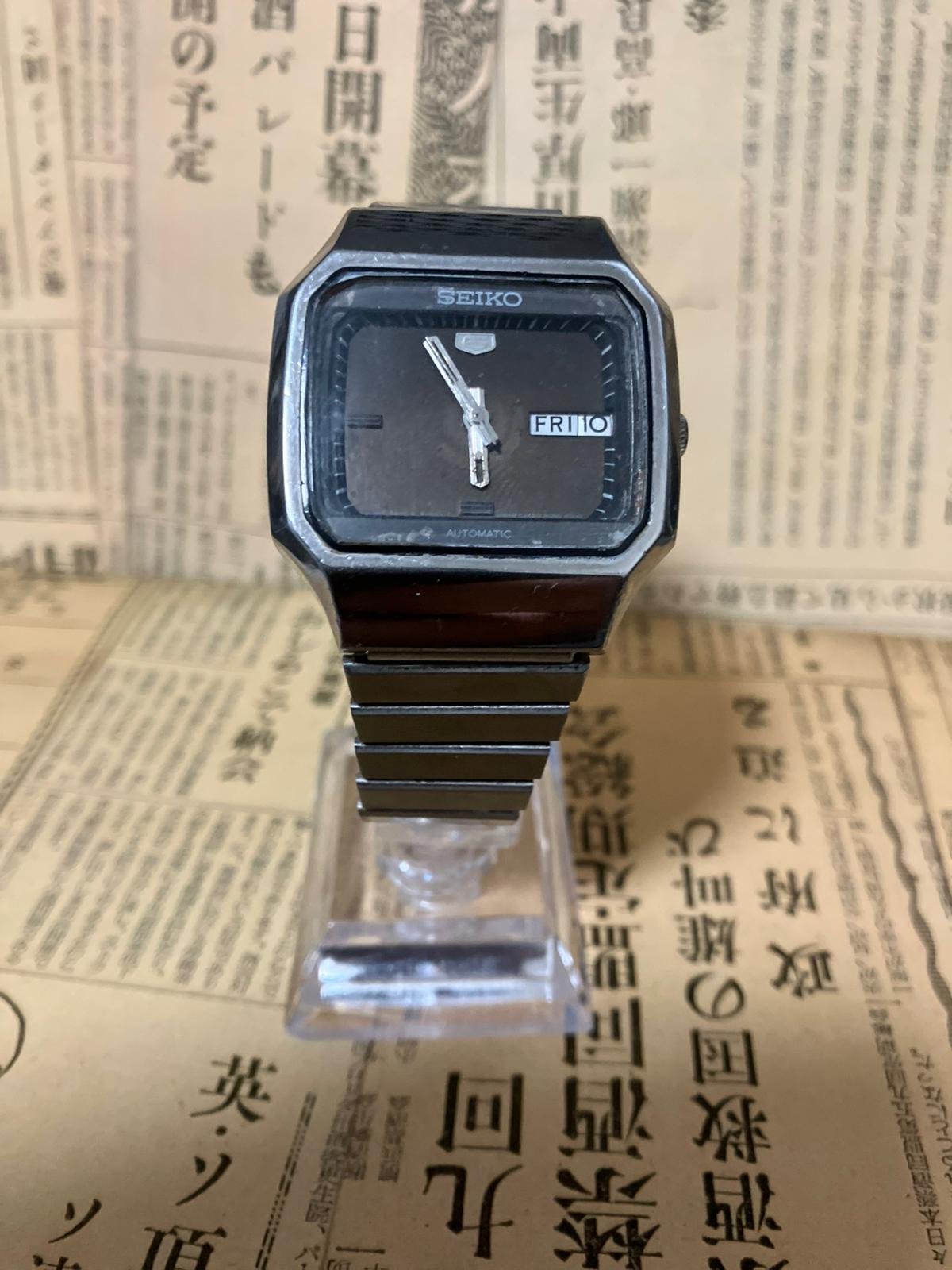 Seiko 5 - 6309 Black TV Case (1983)