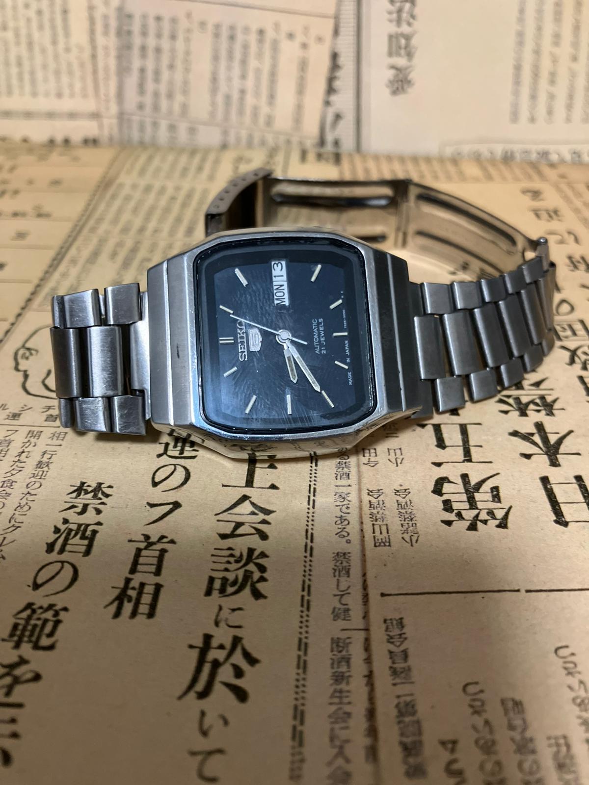 Seiko 5 - 7S26 Black TV Case (1997)
